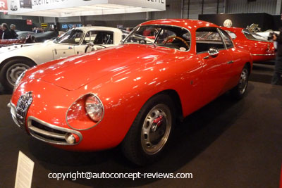 Alfa Romeo Giulietta Sprint Zagato-SVZ-SZ-Coda-Tonda-Coda-Tronca-1957-1962